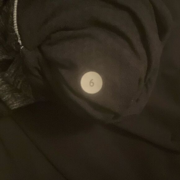 Lululemon Run Dash Halpf Zip Pullover Static Black 6 - Picture 8 of 8